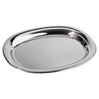 photo Alessi-Serving plate in 18/10 stainless steel 1